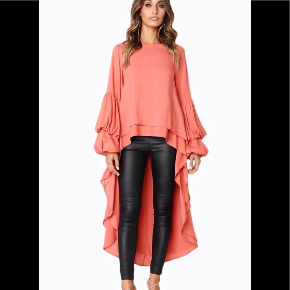 🆕 Puffy asymmetrical stunning shirt